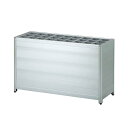 【ポイント10倍】【直送品】 ミヅシマ工業 アルミレインスタンドP P27・27本立 (2320012) 【大型】