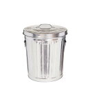 【ポイント5倍】【直送品】 ミヅシマ工業 ダストBOX 33L シルバー (3670335) 【特大・送料別】