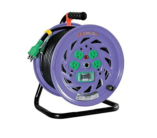 Rakuten - 日動工業 電工ドラム NF-EB34 100V 漏電保護専用ブレーカー付 《標準型コードリール》