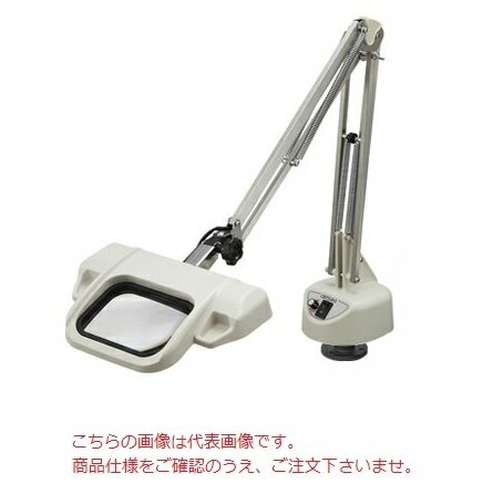 【ポイント10倍】オーツカ光学 (OOTSUKA) LED照明拡大鏡 OLIGHT3L-FD 2X (デスクホルダー固定・フリーアーム式)