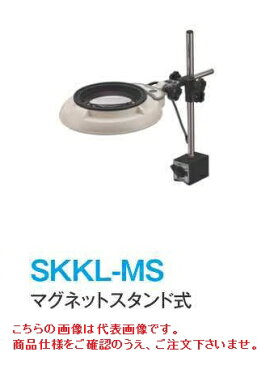 オーツカ光学 (OOTSUKA) LED照明拡大鏡・調光なし SKKL-MS ラウンド10倍 (SKKL-MS-10) (マグネットスタンド式)