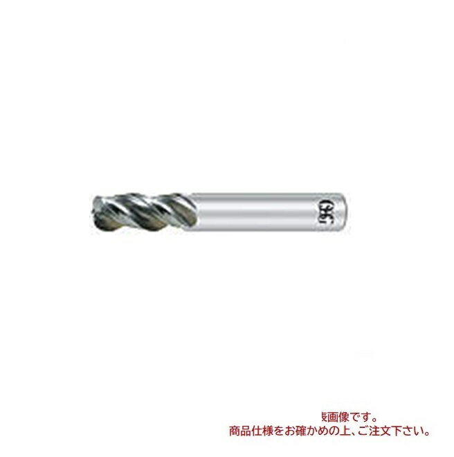 オーエスジー(OSG) 超硬ラジアスエンドミル 3刃 銅・アルミ合金用 CA-CR-ETS 6XR0.5 (8502263)