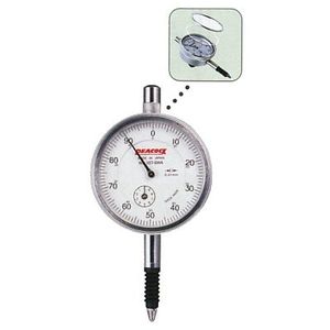 PEACOCK（尾崎製作所） 標準型ダイヤルゲージ 0.01mm 107-SWA