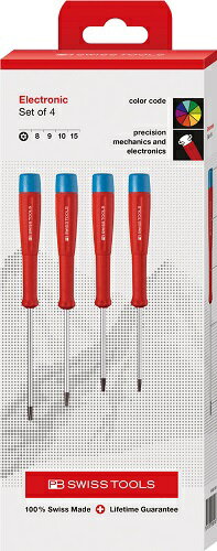 【ポイント10倍】PBスイスツールズ 精密ヘクスローブドライバーセット(BOX) 8627.CBB(4)