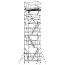 【ポイント5倍】【直送品】 PiCa (ピカ) パイプ製足場 PSW-15018-4BB φ125キャスター付き (屋内用ワイド) 【大型】
