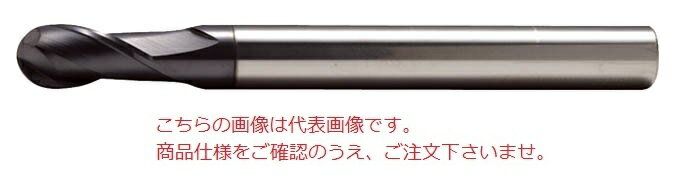 【ポイント10倍】PROCHI (プロチ) 2枚刃超硬ボールEM ロング R2.0 H8 PRC-R200M2L(4)