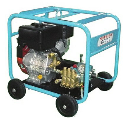 【ポイント10倍】【直送品】 レッキス工業 (REX) 自吸式エンジンタイプ 高圧洗浄機 (大水量タイプ) GF730-R (440137) 【大型】