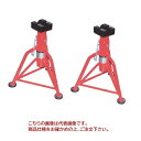 【ポイント10倍】【直送品】 リキマエダ リジッドラック 受けゴム・足ゴム付き 3ton RD-300G (2台1組) 【大型】