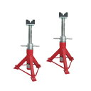 【ポイント10倍】【直送品】 リキマエダ スクリュージャッキ (ネジ式リジッドラック) 受けゴム付き 3ton RDS-300G (2台1組) 【大型】