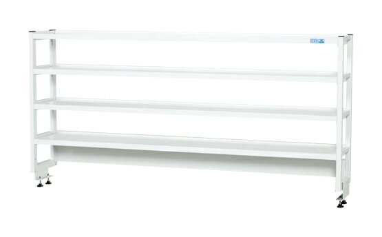 【直送品】 サカエ 作業台用オプション簡易架台(H810MMタイプ・4段仕様) KT-124KHW (037934) 【大型】