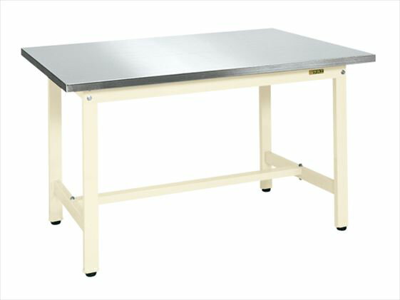 【ポイント5倍】【直送品】 サカエ 軽量作業台KSタイプ(ステンレスカブセ天板仕様) KS-157HCSU4I (039098) 【大型】(4)