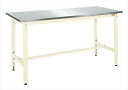 【ポイント5倍】【直送品】 サカエ 軽量高さ調整作業台TKK8タイプ(ステンレス天板仕様) TKK8-127SU4NI (039846) 【大型】(4)