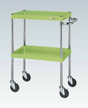 【ポイント5倍】【直送品】 サカエ CSパールワゴン(中量タイプ) CSP-6082 (321003) 【大型】