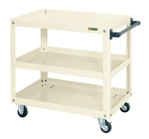 【ポイント5倍】【直送品】 サカエ スーパーワゴン(ゴム車) EKR-207I (021553) 【大型】