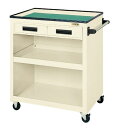 【直送品】 サカエ パネルワゴン(天板皿型・引出し・背パネル付) PKW-5CI (020879) 【大型】