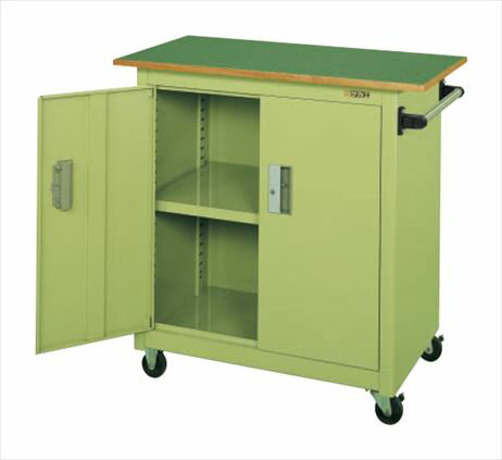 【ポイント10倍】【直送品】 サカエ パネルワゴン天板付 PKW-6ANT (020728) 【大型】