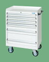 【ポイント5倍】【直送品】 サカエ キャビネットワゴン CV-1061W (021652) 【大型】
