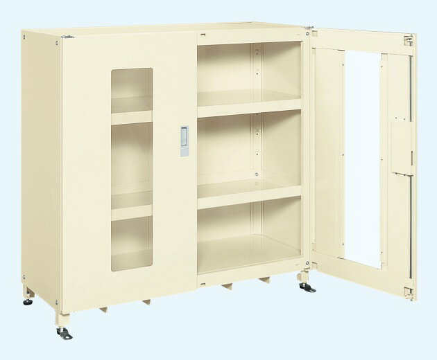 【ポイント5倍】【直送品】 サカエ スーパージャンボ保管庫(組立式・透明窓付扉) SKS-125212MAIK (144282) 【大型】