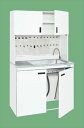 【ポイント5倍】【直送品】 サカエ ピットイン シンクユニットHタイプ PN-23HPSKW (251722) 【大型】