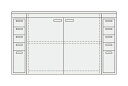 【ポイント5倍】【直送品】 サカエ ピットイン(キャビネット・天板付) PN-F84W (251743) 【大型】