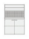 【ポイント10倍】【直送品】 サカエ ピットイン PN-H22PW (251752) 【大型】