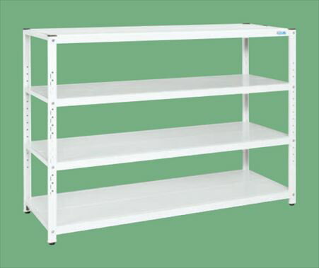 【ポイント5倍】【直送品】 サカエ サカエラック(50KG/段・高さ1200MM・4段タイプ) STN1-1812W (171088) 【大型】