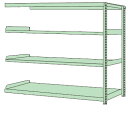 【直送品】 サカエ RKラック(連結・均等耐荷重:250KG/段・4段タイプ) RKN-8724R (171463) 【大型】