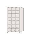 【ポイント5倍】【直送品】 サカエ 区分棚 NCAM110-307 (184124) 【特大・送料別】