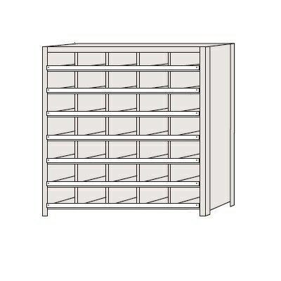【ポイント5倍】【直送品】 サカエ 区分棚 NCCM710-507 (184176) 【特大・送料別】