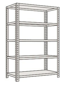 【ポイント10倍】【直送品】 サカエ 開放型棚(120KG/段・高さ1200MM・5段タイプ) LF8715 (203712) 【特大・送料別】 【ポイント10倍】【直送品】 サカエ 開放型棚(120KG/段・高さ1200MM・5段タイプ) LF8715 (203712) 【特大・送料別】