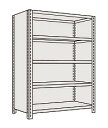 【ポイント10倍】【直送品】 サカエ 物品棚LE型(120KG/段・高さ1200MM・5段タイプ) LWE8345 (203947) 【特大・送料別】(3)