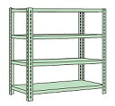 【ポイント10倍】【直送品】 サカエ ボルトレスラック中軽量型(150KG/段・4段タイプ) NB-5334 (180768) 【特大・送料別】(3)