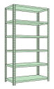 【直送品】 サカエ ボルトレスラック中軽量型(150KG/段・6段タイプ) NB-7426 (180330) 【特大・送料別】