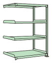【直送品】 サカエ ラークラック(150KG/段・連結・高さ1200MM・4段) RL-8144R (186862) 【特大・送料別】(3)