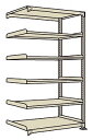 【ポイント5倍】【直送品】 サカエ ラークラック(150KG/段・連結・高さ2100MM・6段) RLW-2146R (182958) 【特大・送料別】(3)