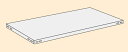 【ポイント10倍】【直送品】 サカエ 軽中量棚NDW型用オプション棚板セット NDW-127N (208305) 【特大・送料別】(3)