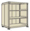 【ポイント10倍】【直送品】 サカエ ラークラックパネル付(150KG/段・単体・4段タイプ) PRLW-1314 (197112) 【特大・送料別】
