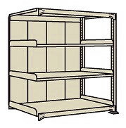 【ポイント10倍】【直送品】 サカエ ラークラックパネル付(150KG/段・連結・4段タイプ) PRLW-8744R (19..