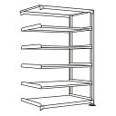 【ポイント5倍】【直送品】 サカエ ラークラック(150KG/段・連結・高さ2100MM・6段) RLS-2116R (198347) 【大型】