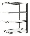 【直送品】 サカエ 中軽量棚NEW型連結(200KG/段・H1500MM・4段) NEW-9524R (204433) 【特大・送料別】(3)