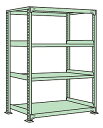  サカエ 中軽量棚NE型（200kg／段・単体・H1200mm・4段） NE-8524 (204588) 