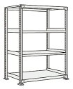 【ポイント10倍】【直送品】 サカエ 中軽量棚NEW型単体(200KG/段・H1800MM・4段) NEW-1344 (204705) 【特大・送料別】(3)