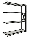 【ポイント5倍】【直送品】 サカエ 重量棚NR型(1000KG/段・連結・H1810MM・4段) NR-1744R (189172) 【特大・送料別】(3)
