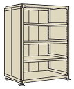【直送品】 サカエ 中量棚PBW型パネル付(500KG/段・単体・5段タイプ) PBW-1165 (197514) 【特大・送料別】