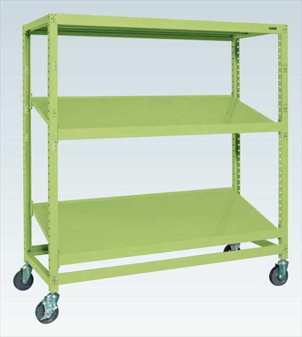 【ポイント10倍】【直送品】 サカエ キャスターラックRK型傾斜棚タイプ RKCN-8783SNU (174739) 【大型】