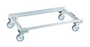【ポイント5倍】【直送品】 サカエ ステンレス保管ユニット用オプションキャスターベース E-SUCD2 (583102) 【大型】(3)