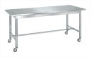 【ポイント5倍】【直送品】 サカエ ステンレス作業台(移動式・SUS430) SUS4-187BN (081223) 【大型】(3)