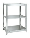 【ポイント5倍】【直送品】 サカエ ステンレスラック(固定式・SUS430) SLN-9033SU4 (082625) 【大型】