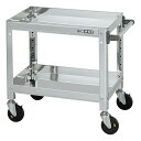【ポイント5倍】【直送品】 サカエ ステンレススーパーワゴン(ねじ込み式)SUS430 SAS4-6062DC (084532) 【大型】