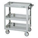 【ポイント10倍】【直送品】 サカエ ステンレススーパーワゴン(プレート式)SUS430 SAP4-9073NU (084731) 【大型】(3)